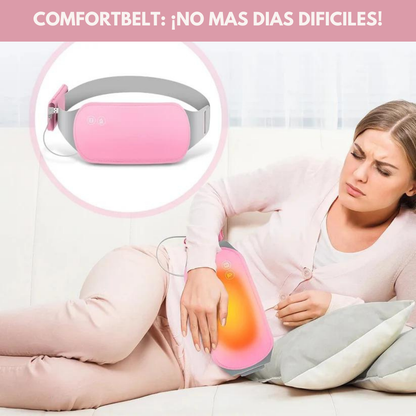 ComfortBelt™ | 😍 Banda térmica para cólicos 💟 | ¡No más días difíciles!
