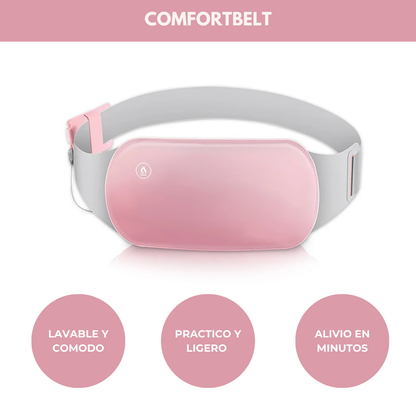 ComfortBelt™ | 😍 Banda térmica para cólicos 💟 | ¡No más días difíciles!