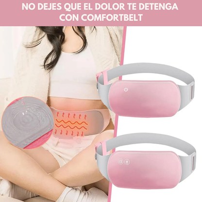 ComfortBelt™ | 😍 Banda térmica para cólicos 💟 | ¡No más días difíciles!