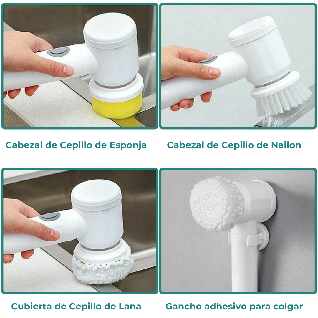 MagicScrub Pro™ | 🧼 Cepillo Eléctrico de Limpieza 🤩 | ¡La revolución en limpieza!