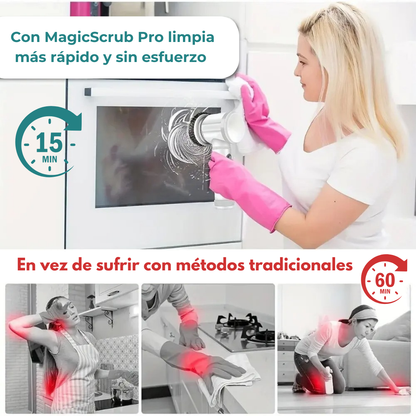 MagicScrub Pro™ | 🧼 Cepillo Eléctrico de Limpieza 🤩 | ¡La revolución en limpieza!