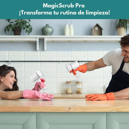 MagicScrub Pro™ | 🧼 Cepillo Eléctrico de Limpieza 🤩 | ¡La revolución en limpieza!