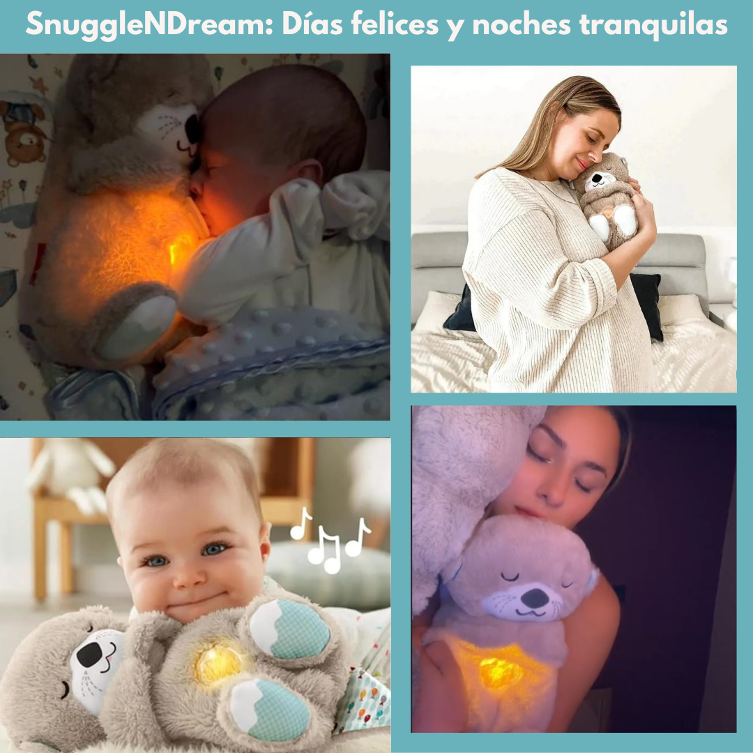 SnuggleNDream™ | 🧸 Peluche nutria que respira 💖 | ¡Un abrazo que respira amor y calma!